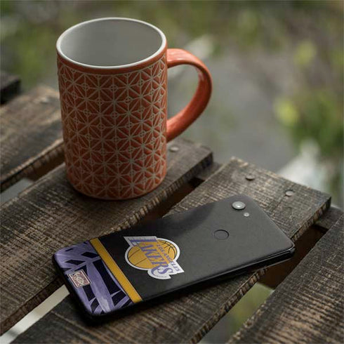 NBA Los Angeles Lakers Retro Palms Google Pixel 3a XL Skin